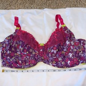 1st & Love 40I bra with ribbing